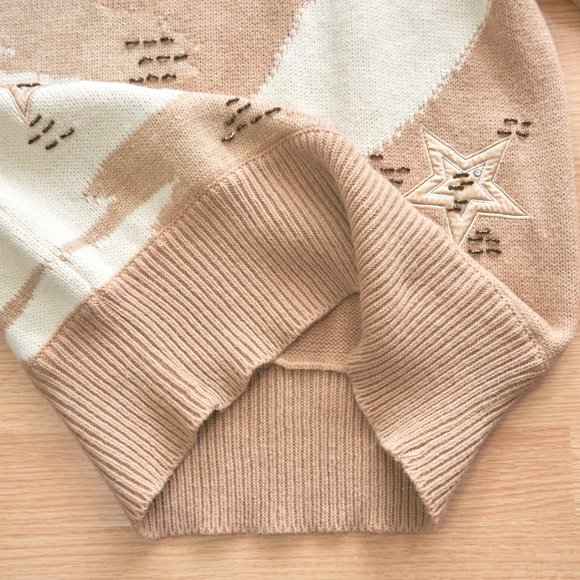 Vintage 80s Escada by Margaretha Ley Women's Wool Mohair Sweater, Size L - Picture 7 of 11